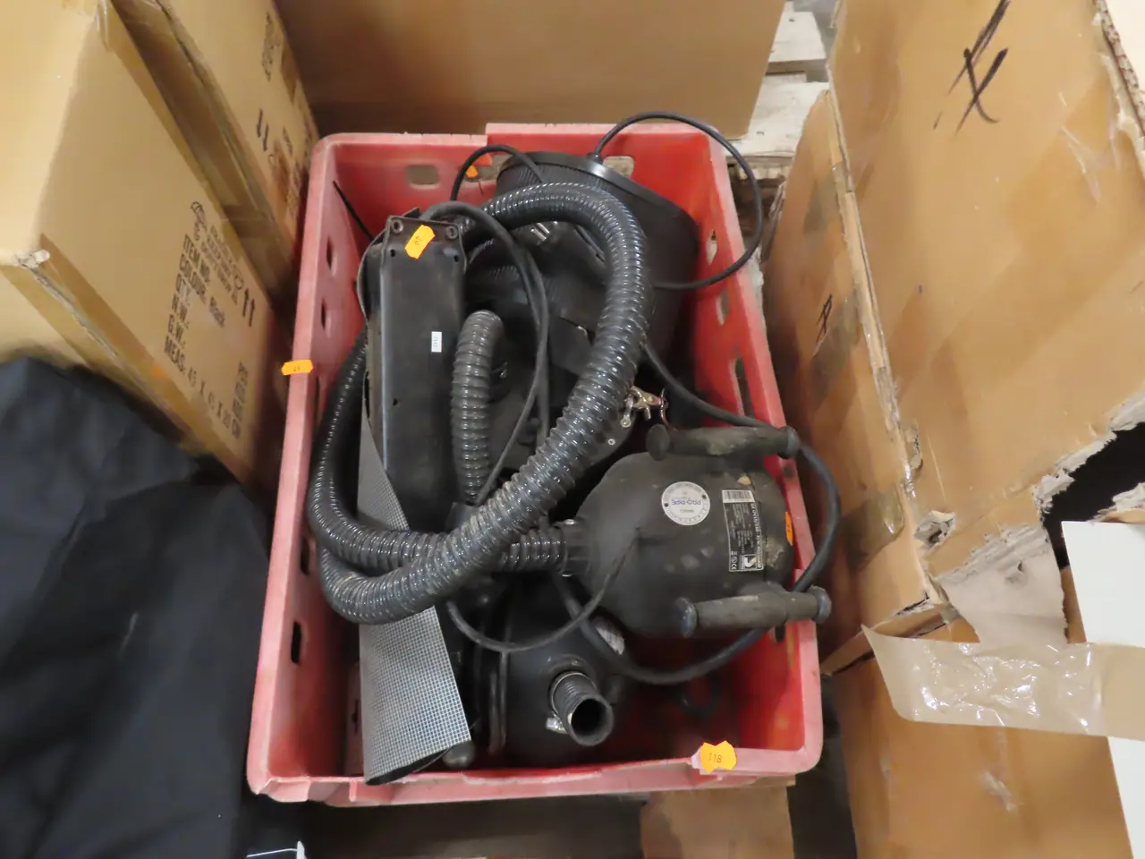 Billede 1 - Kasse med luftpumper