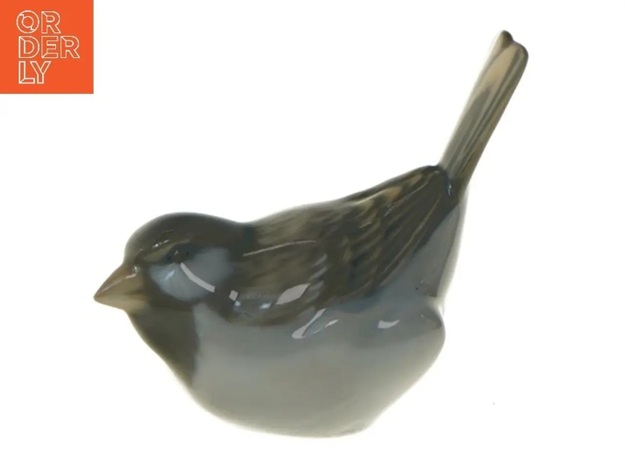 Billede 1 - Royal copenhagen rødkælk Porcelænsfugl (str. 10x5 cm) fra Royal Copenhagen