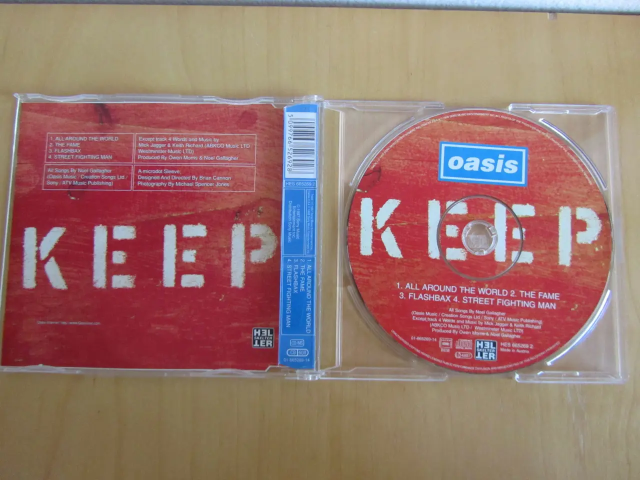 Billede 2 - Oasis - All Around the World single CD