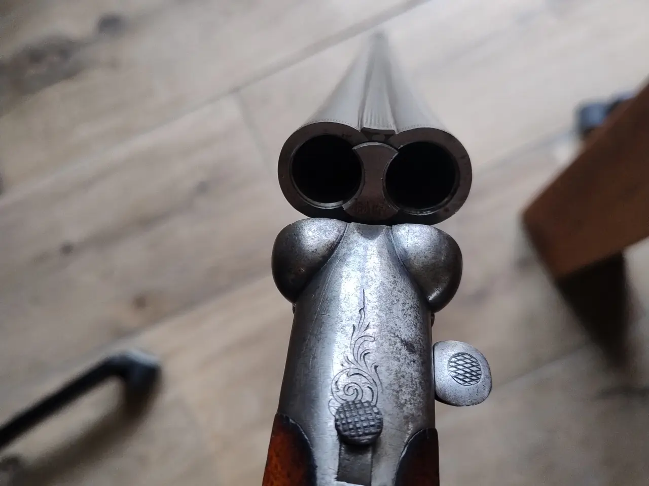 Billede 2 - Kaliber 28/70 Belgisk side lever