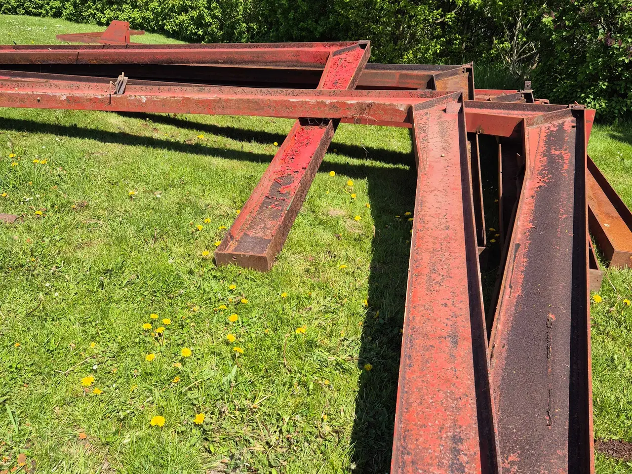 Billede 1 - Stål spær sælges 
