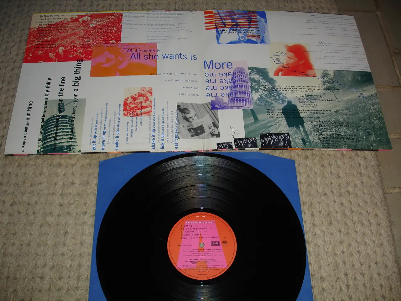 Billede 3 - (Sender gerne) Duran Duran – Big Thing