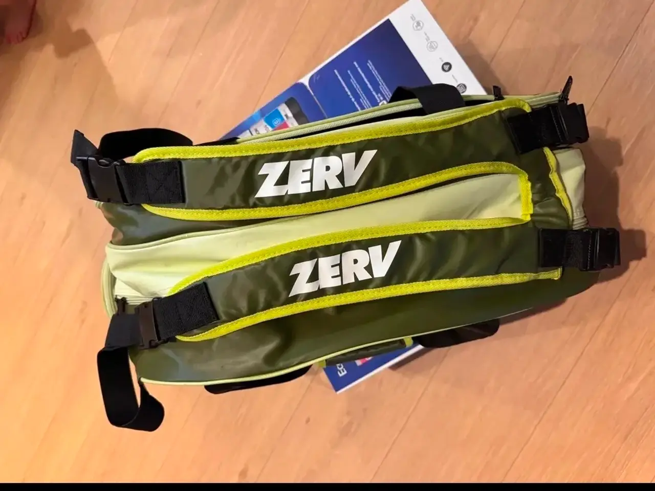 Billede 2 - ZERV Superb Elite Padel Bag Dark Green