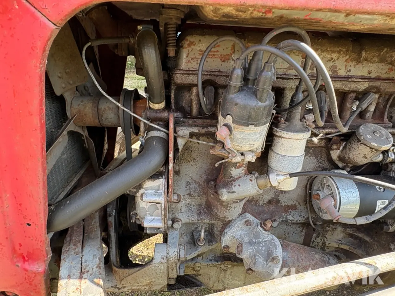 Billede 12 - Veterantraktor Massey Ferguson 35