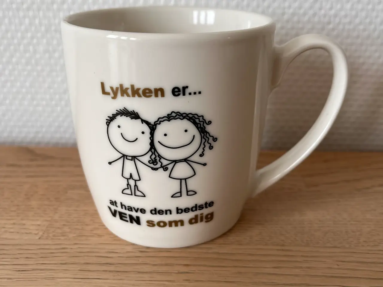 Billede 1 - Krus: Lykken er… at have den bedste VEN som dig