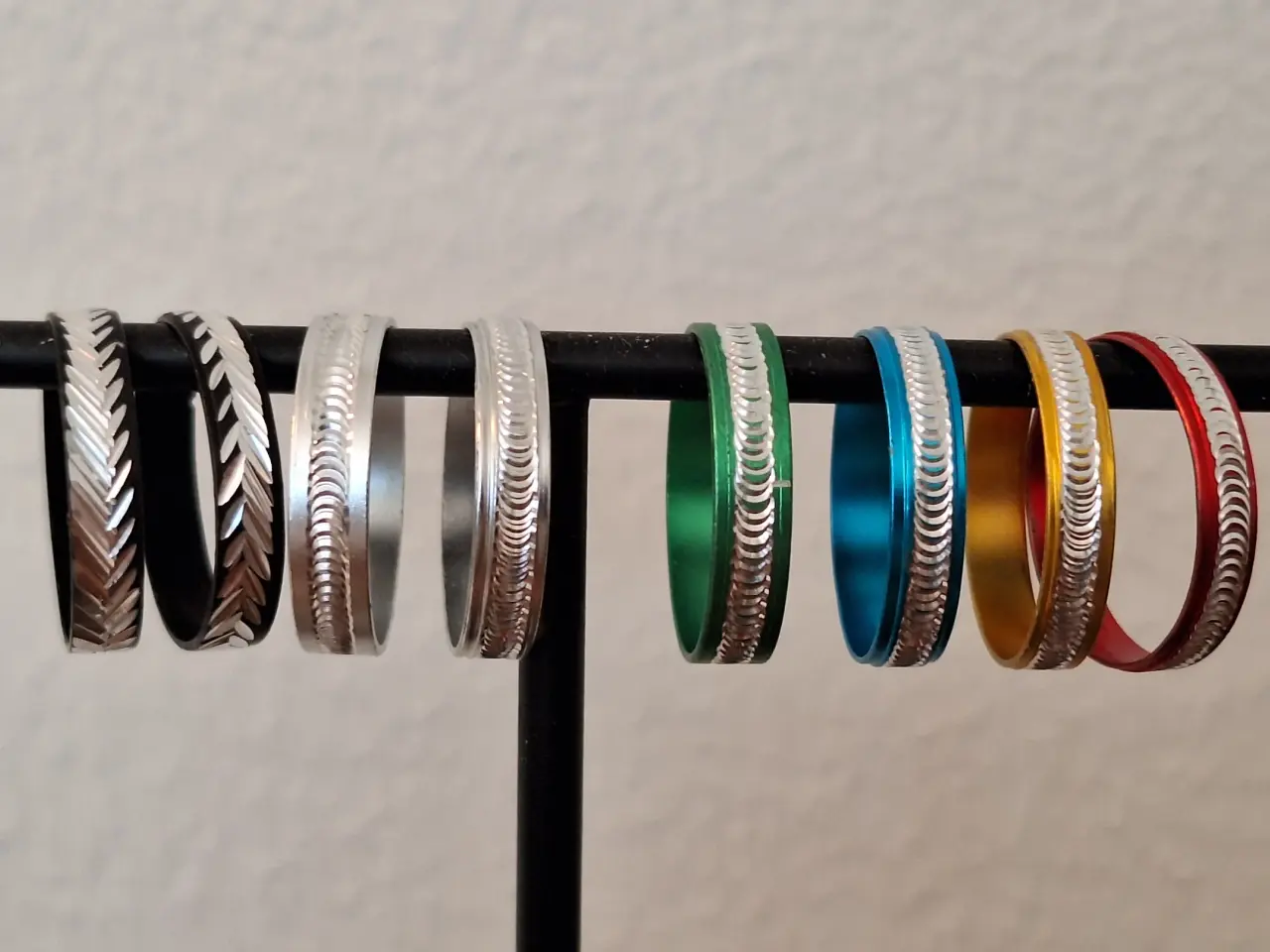 Billede 3 - 9 stk. Fingerringe