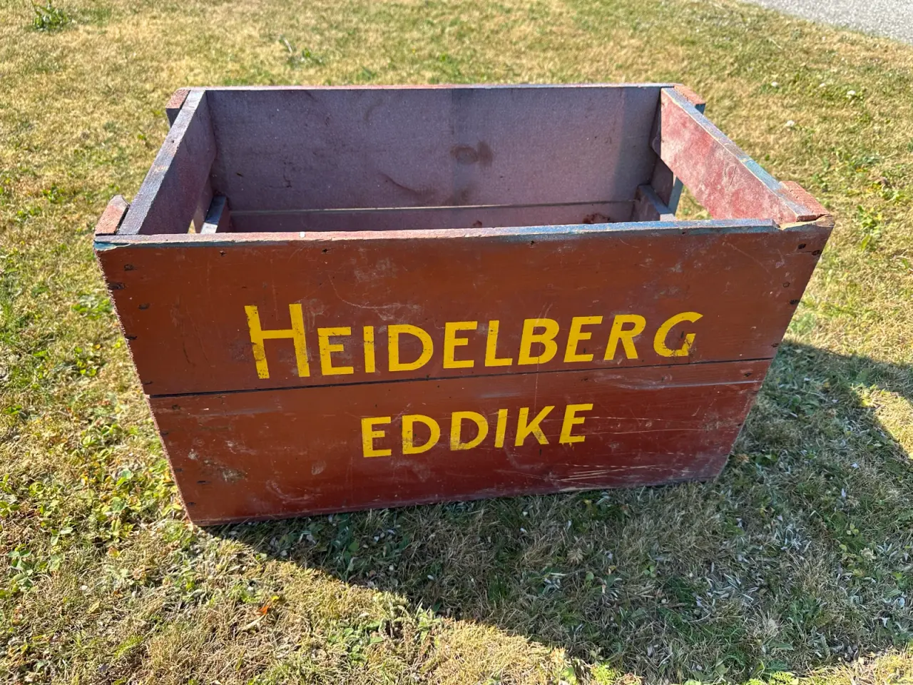 Billede 1 - Heidelberg Eddike, kasse (vintage)