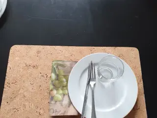 Dækkeservietter i kork - 11 stk.
