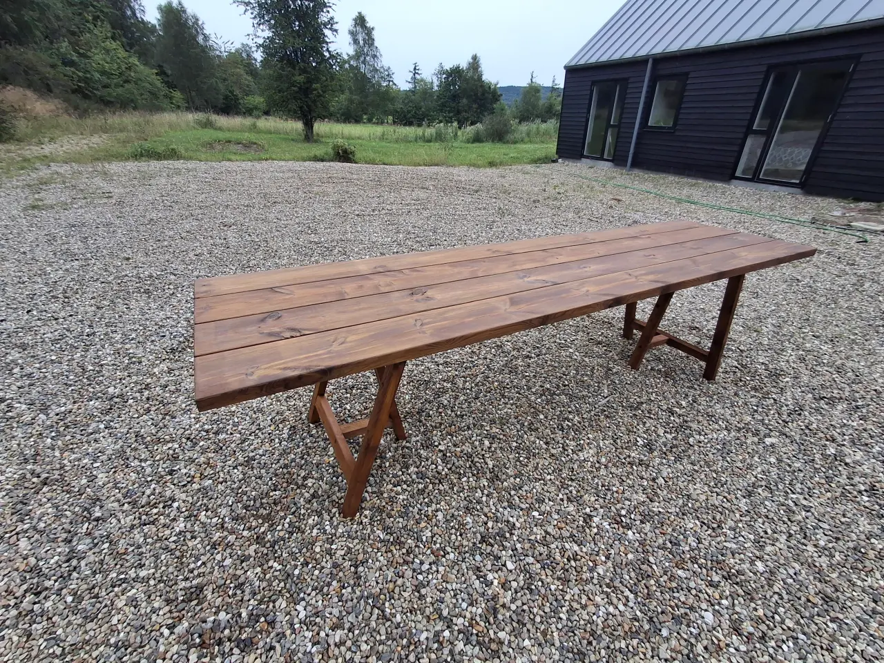 Billede 4 - Havebord, plankebord til udendørs brug.