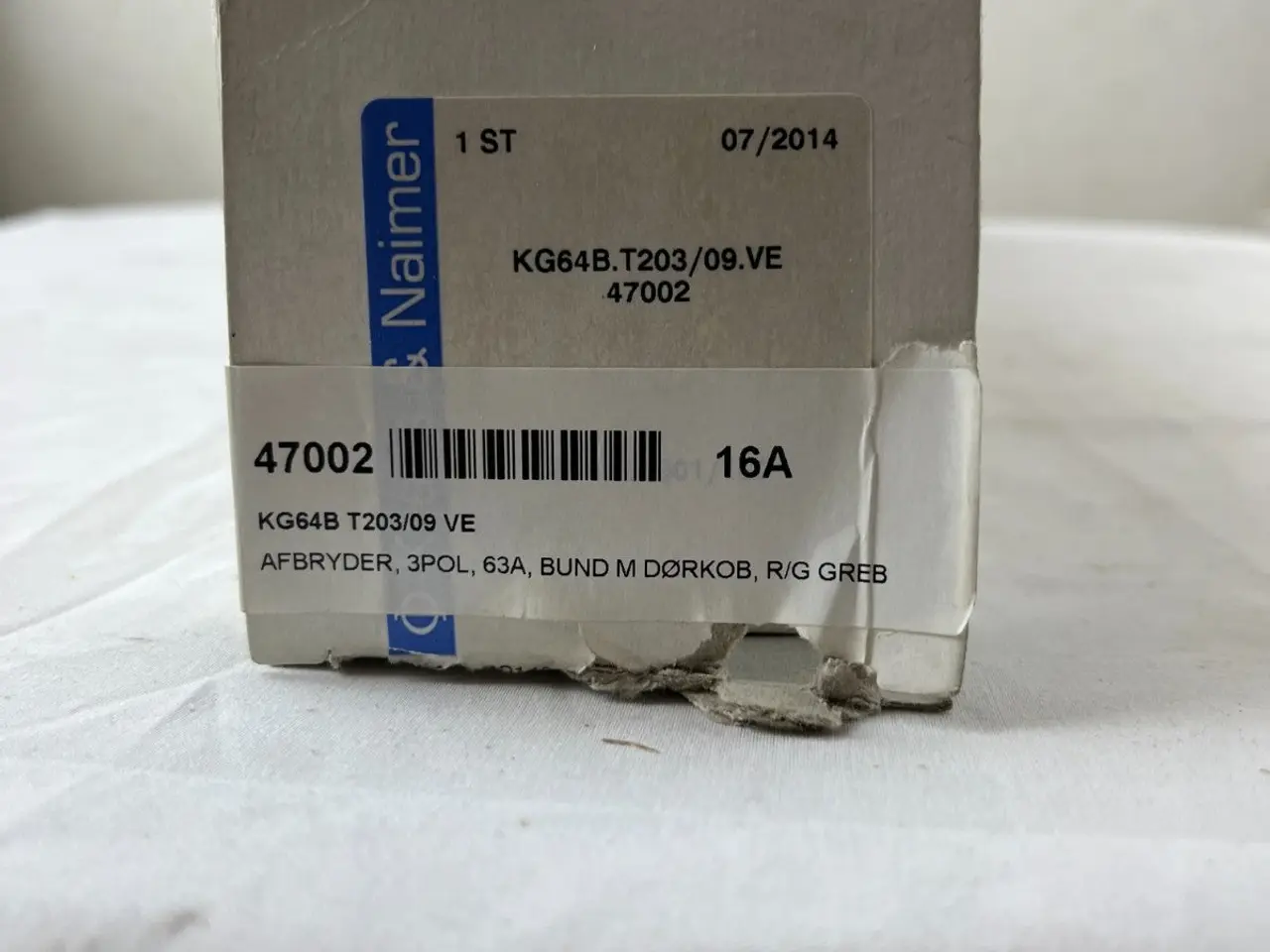 Billede 4 - Kraus Naimer KG64B T203/09 VE 63A 3-Pole Isolator