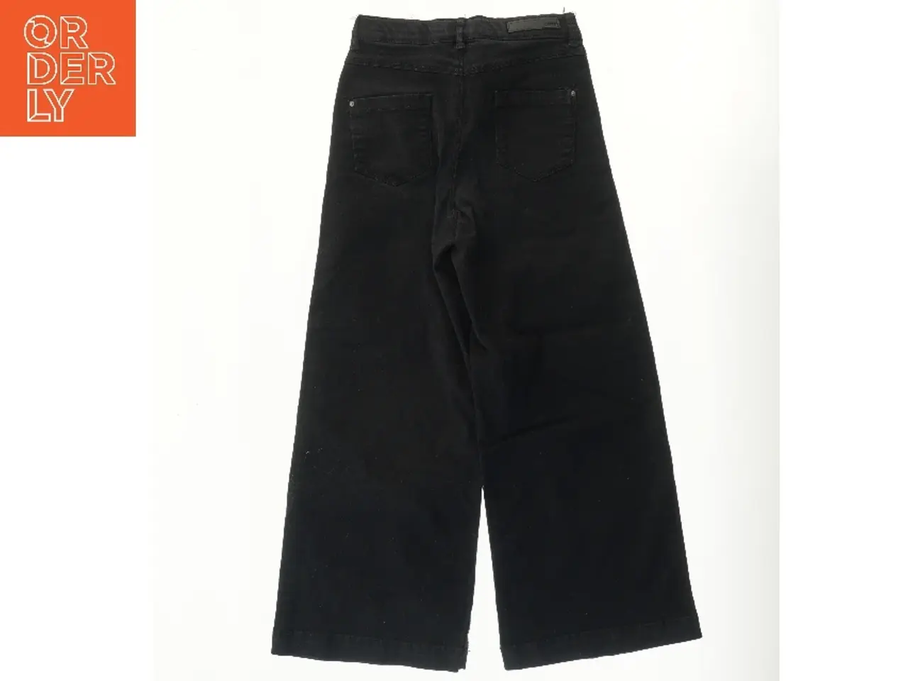 Billede 2 - LMTD sorte jeans med vide ben fra LMTD (str. 158)