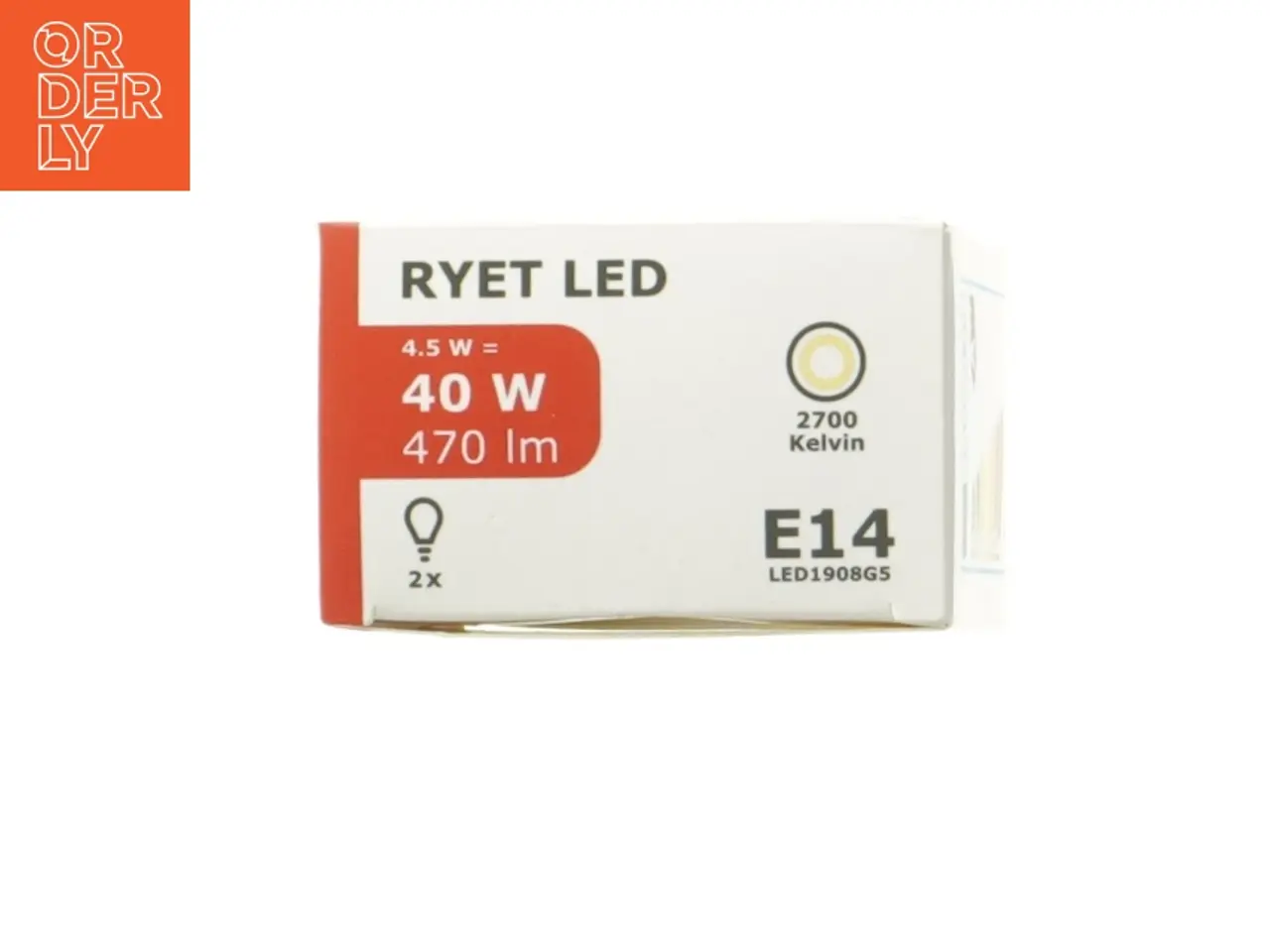 Billede 3 - LED-pærer E14 4.5W fra IKEA (str. 40 watt)