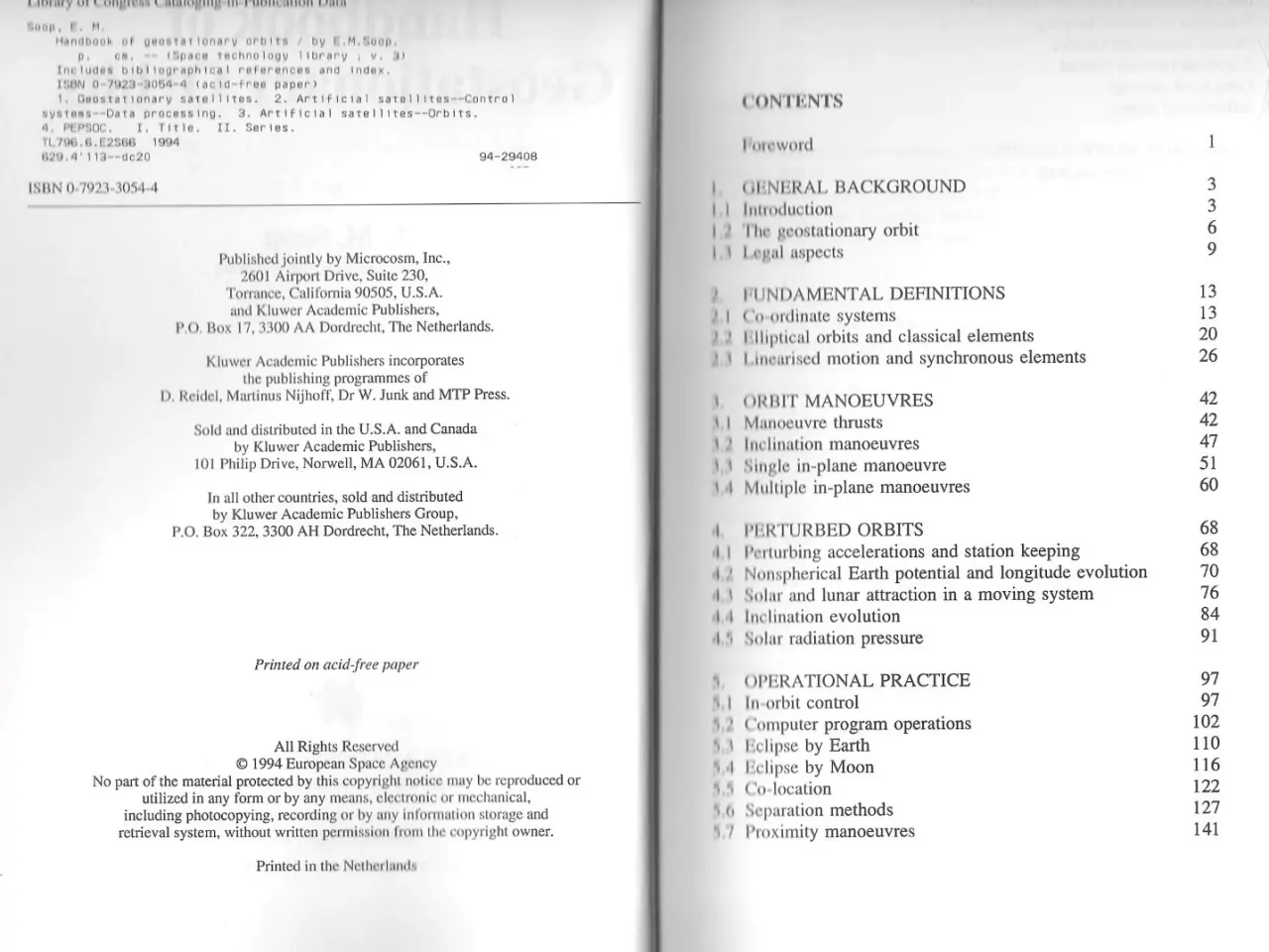 Billede 3 - Handbook of Geostationary Orbits (Space Technology