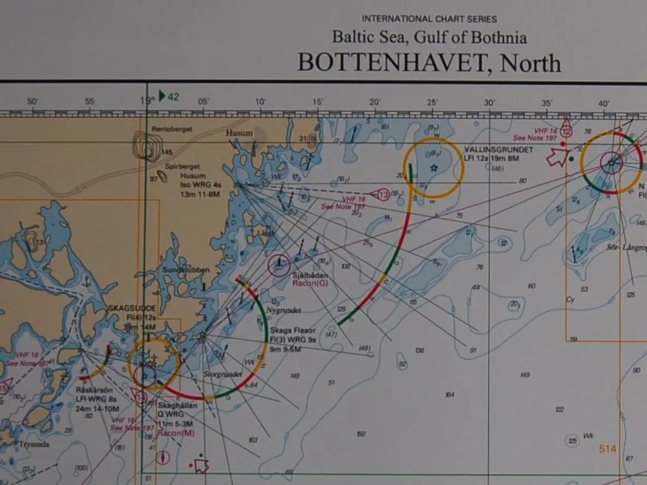 Billede 2 - Svensk Søkort 52 Bottenhavet North