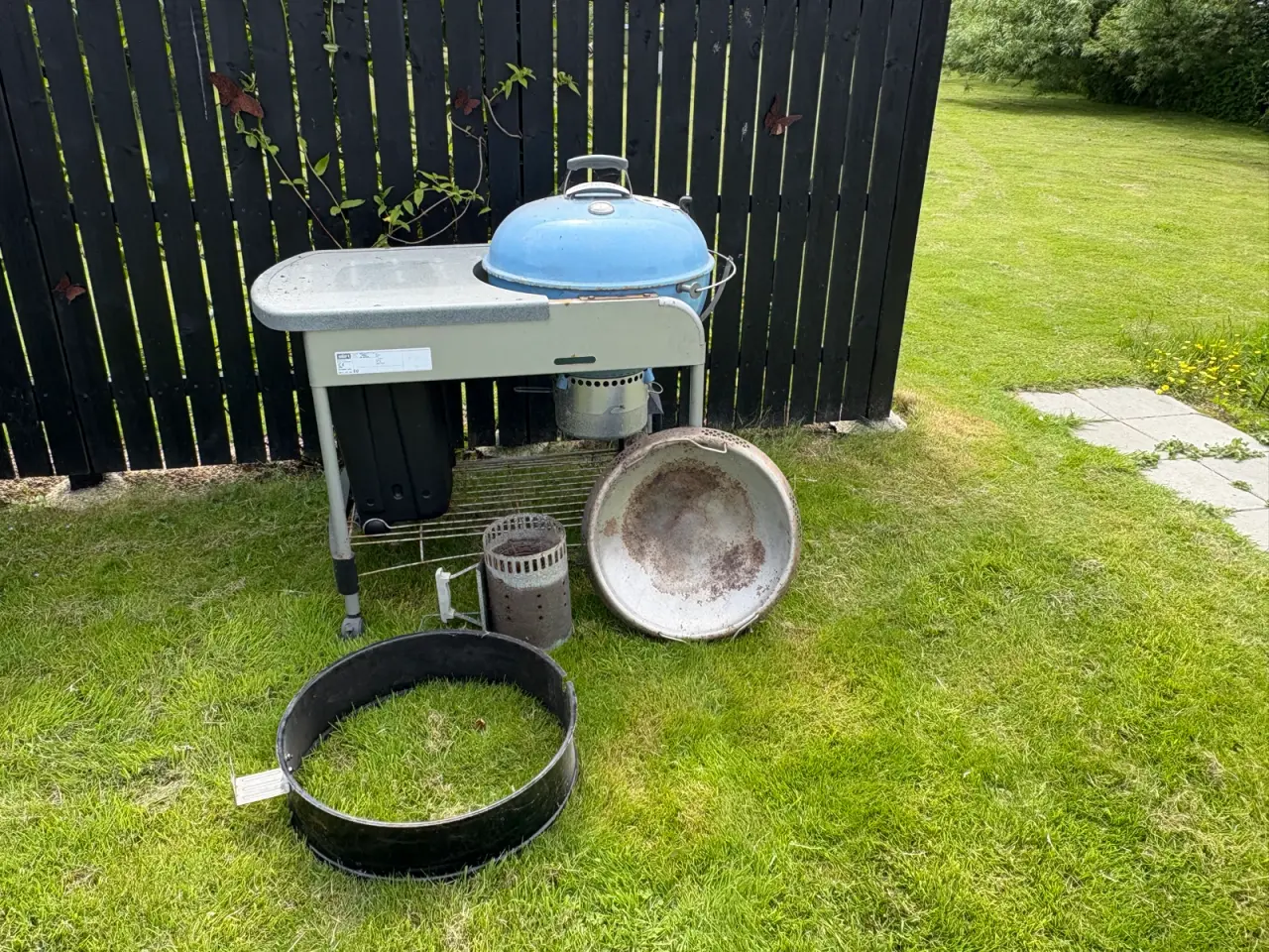 Billede 4 - Weber kuglegrill med wok