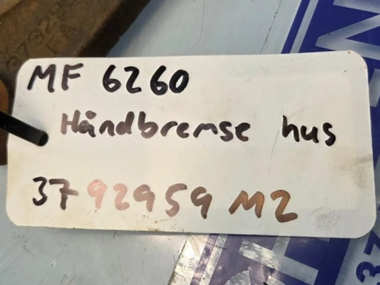Billede 15 - Massey Ferguson 6260 Håndbremse Hus 3792959M2