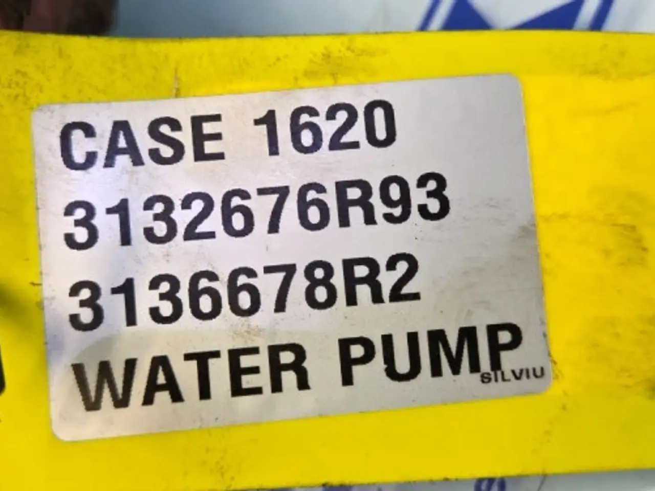 Billede 16 - Case 1620  Vandpumpe  3132676R93
