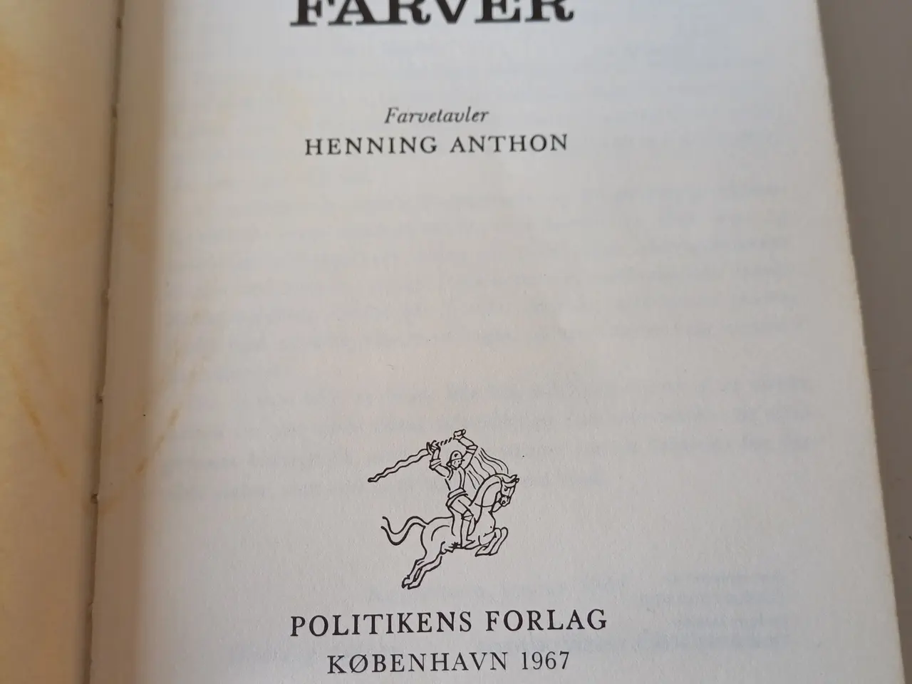 Billede 2 - Flora i farver – Politiken 1954 – illustreret plan