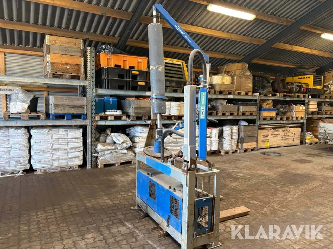 Billede 6 - Fliselægger AL-vac 1600 diesel flex - med sug