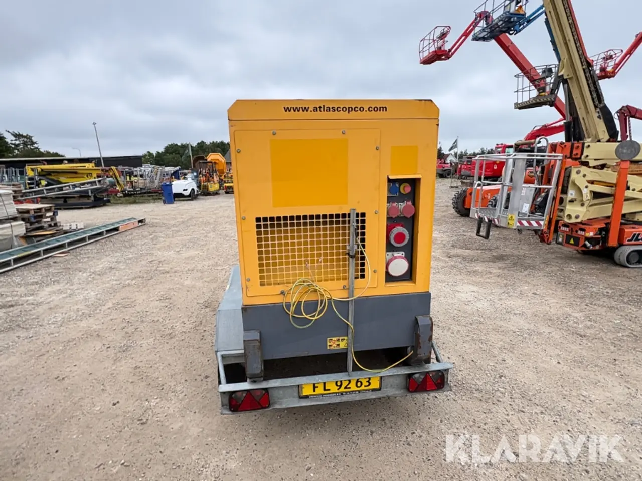Billede 5 - Mobil generator Atlas Copco QAS 100