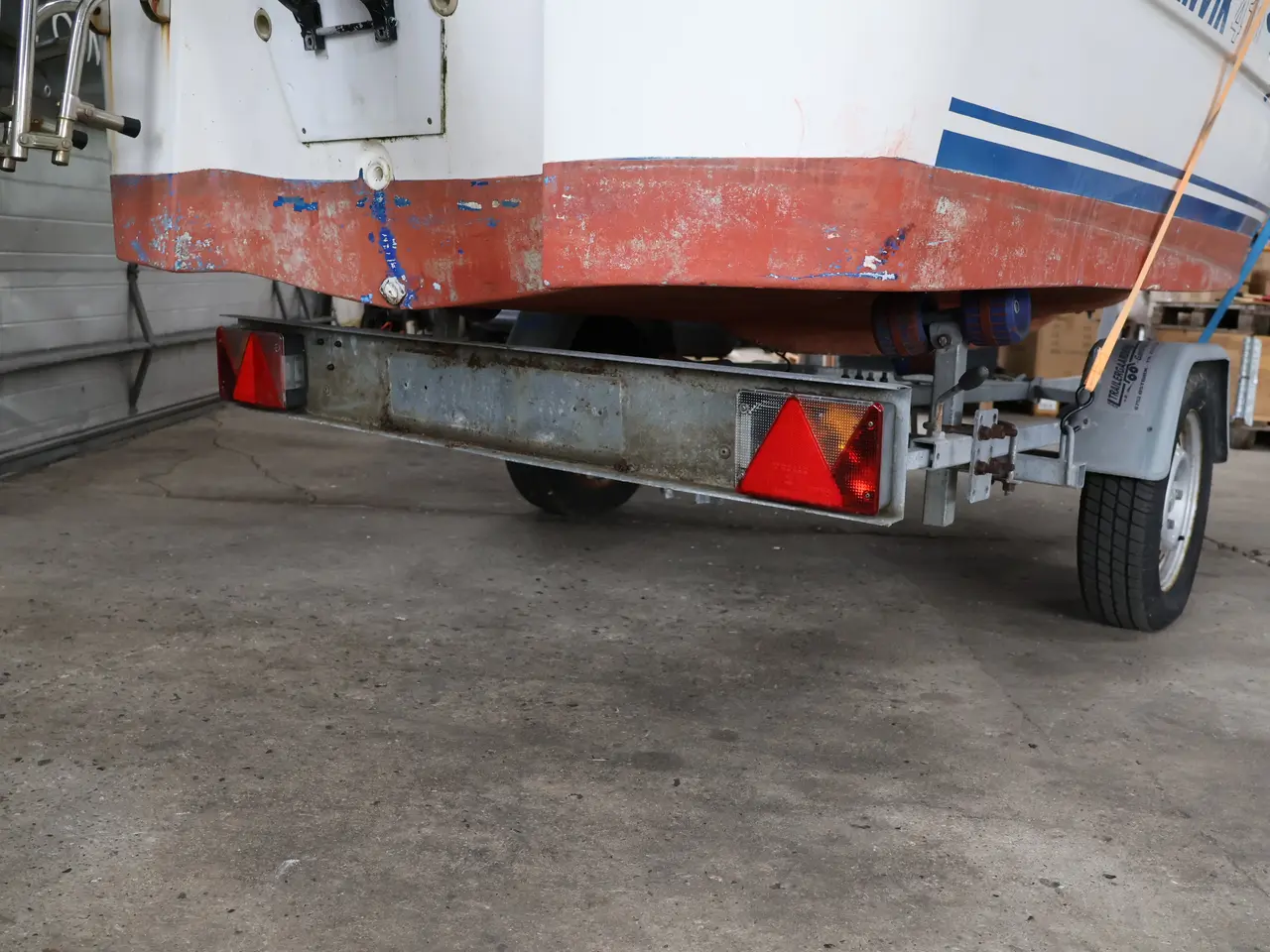 Billede 6 - Örnvik 410 jolle m/9,9hk Mercury og bådtrailer