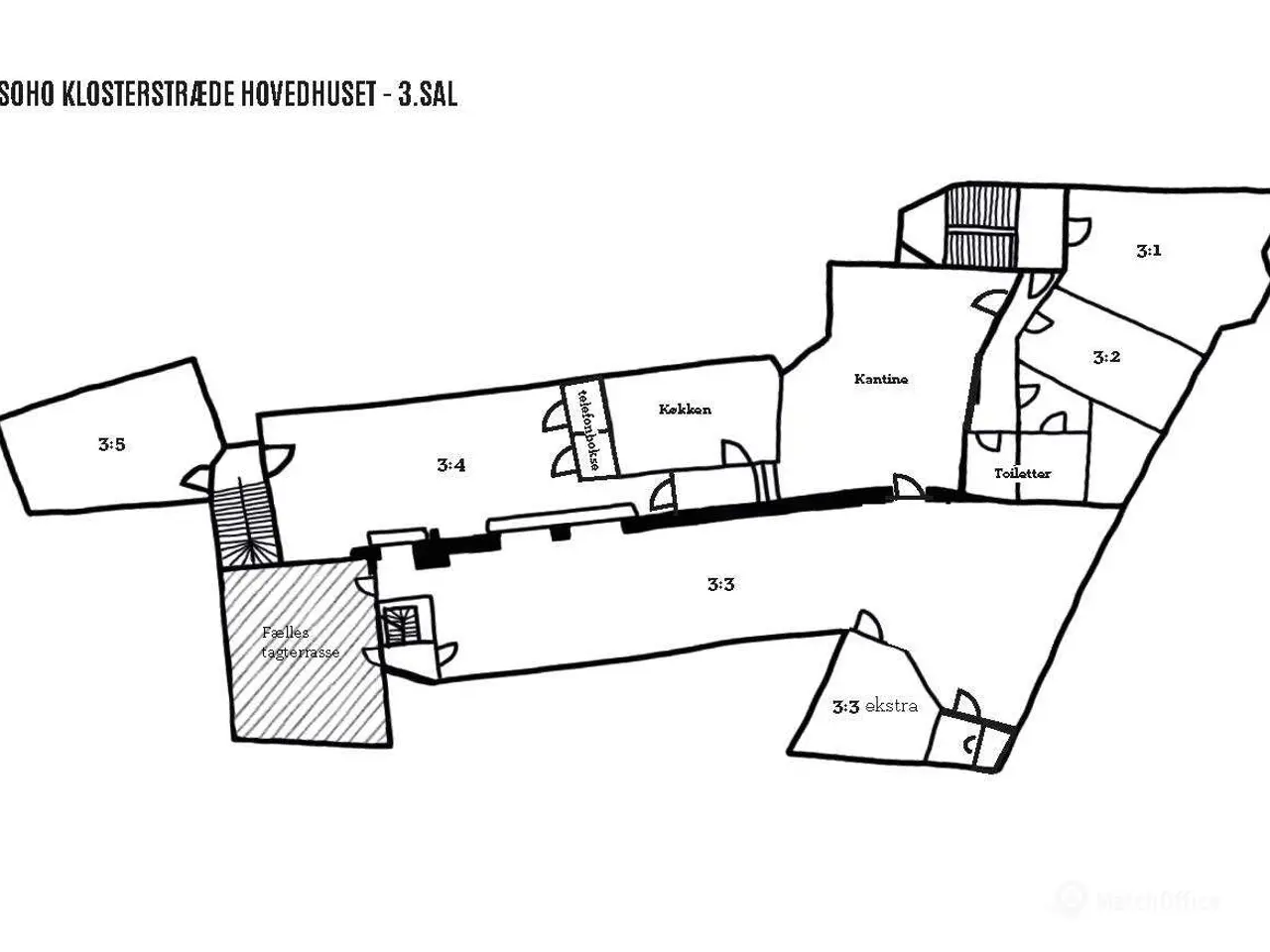 Billede 13 - Kontorer, mødelokaler og Co-working i Indre By