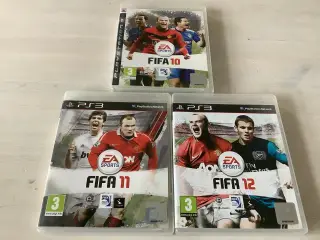FIFA 10 Fifa11 og Fifa12 til ps3