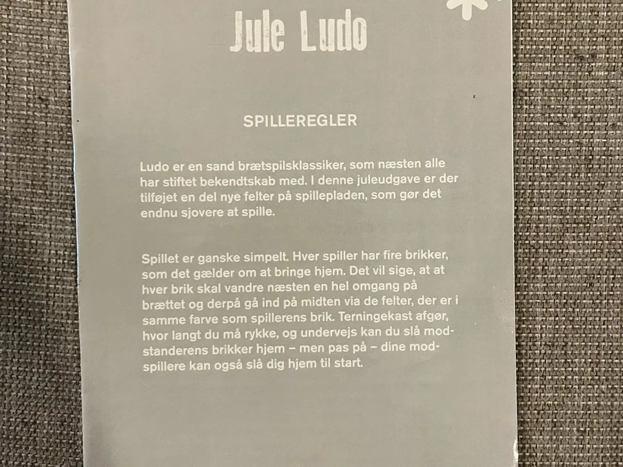 Billede 3 - Jule-Ludo brætspil (komplet)