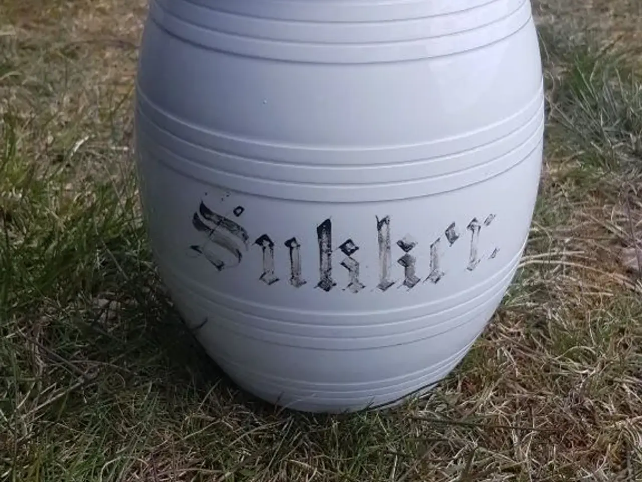 Billede 1 - Gammel sukkerkrukke