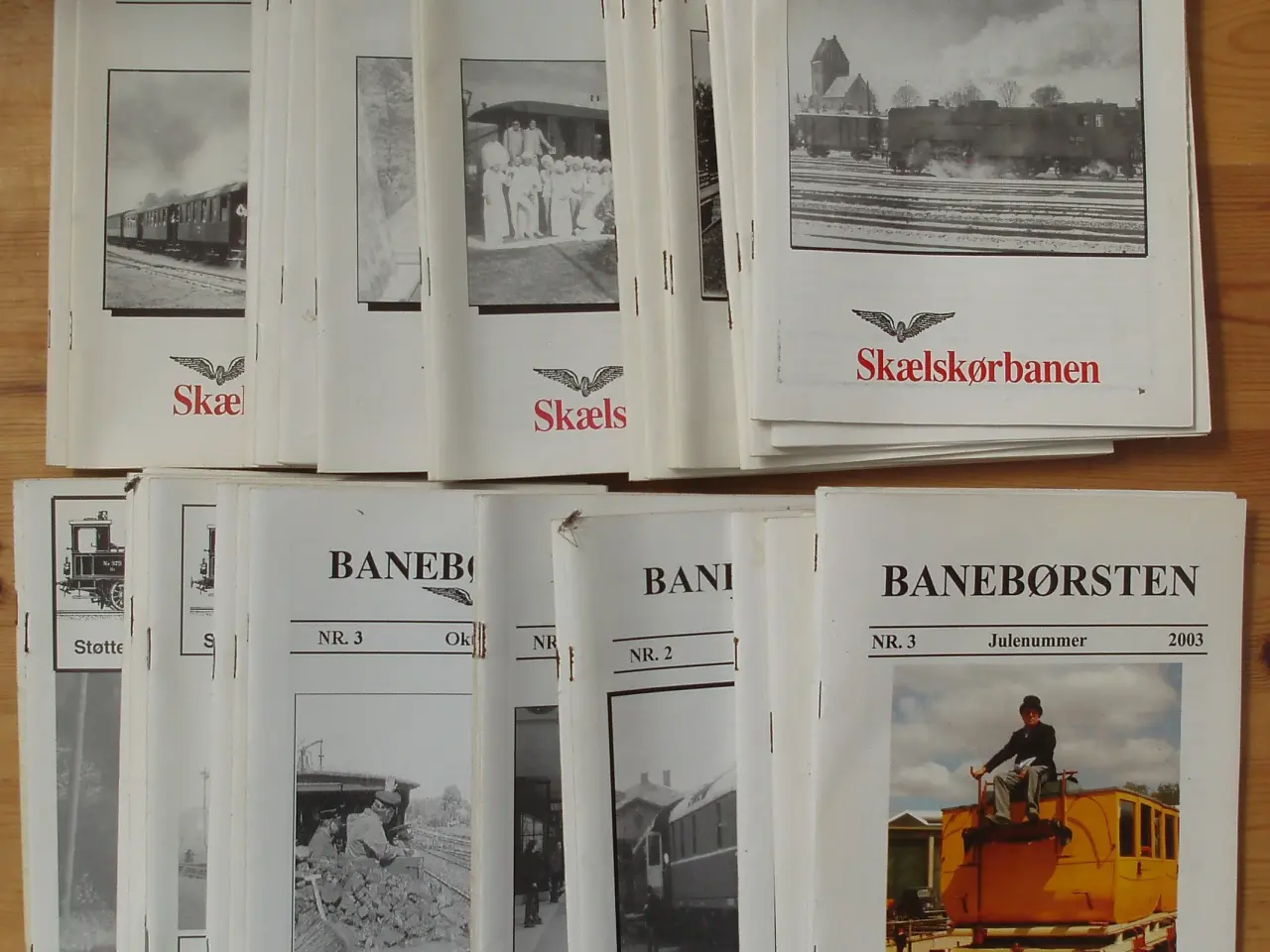 Billede 1 - Banebørsten; Skælskørbanen Medlemsblad
