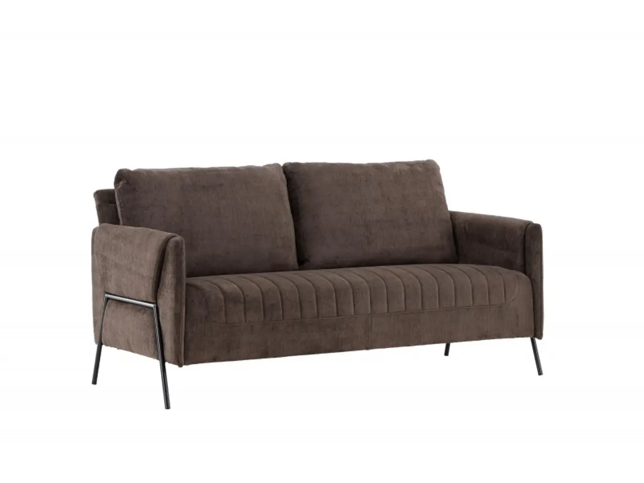 Billede 3 - Indigo 2 personers Sofa - Sort og Brun