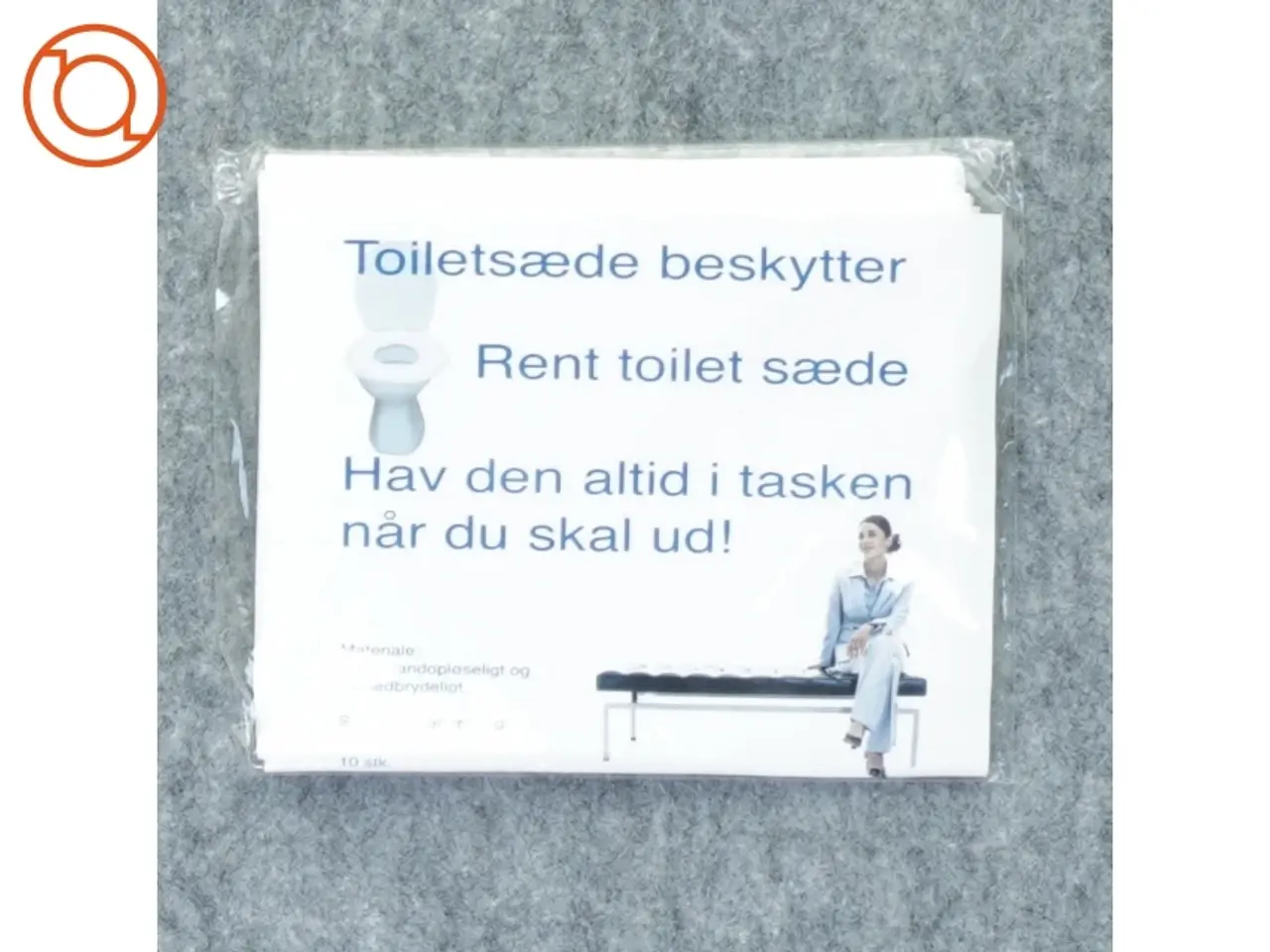 Billede 1 - Toiletsæde beskytter fra Nemt Og Rent (str. 12 x 10 cm)