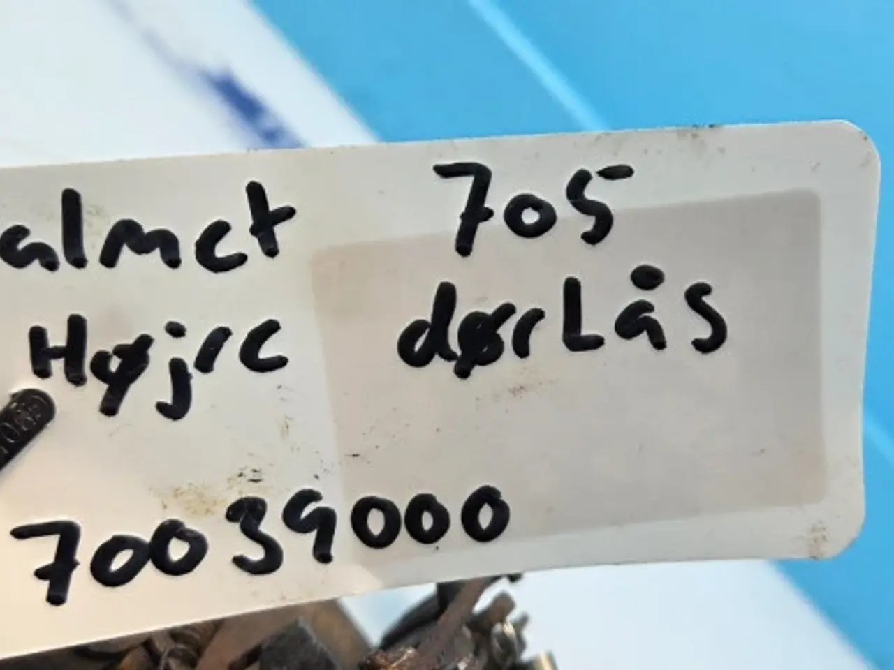 Billede 13 - Valmet 705 Dør Lås R. 70039000