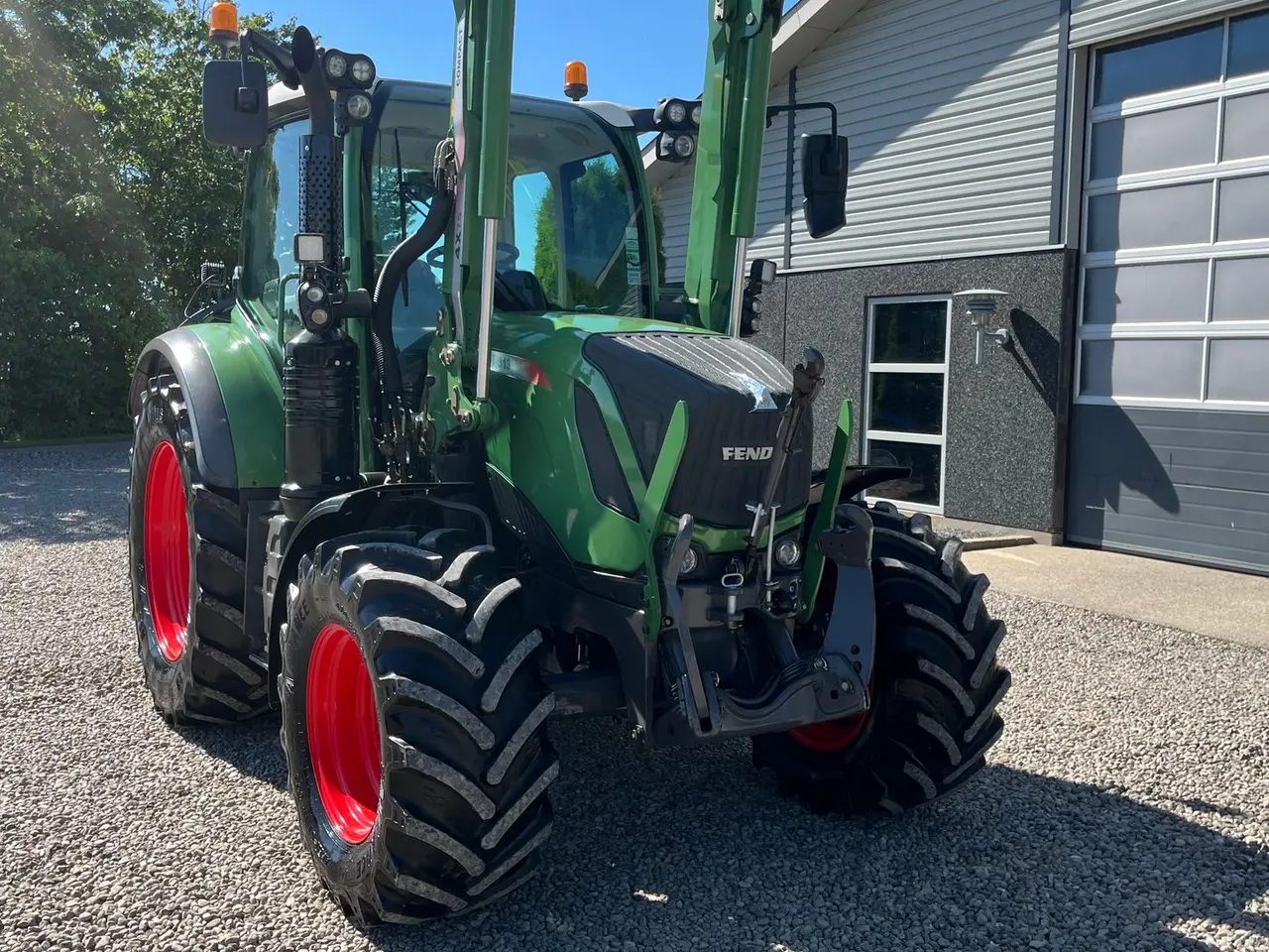 Billede 18 - Fendt 313 VARIO Med frontlift og frontlæsser