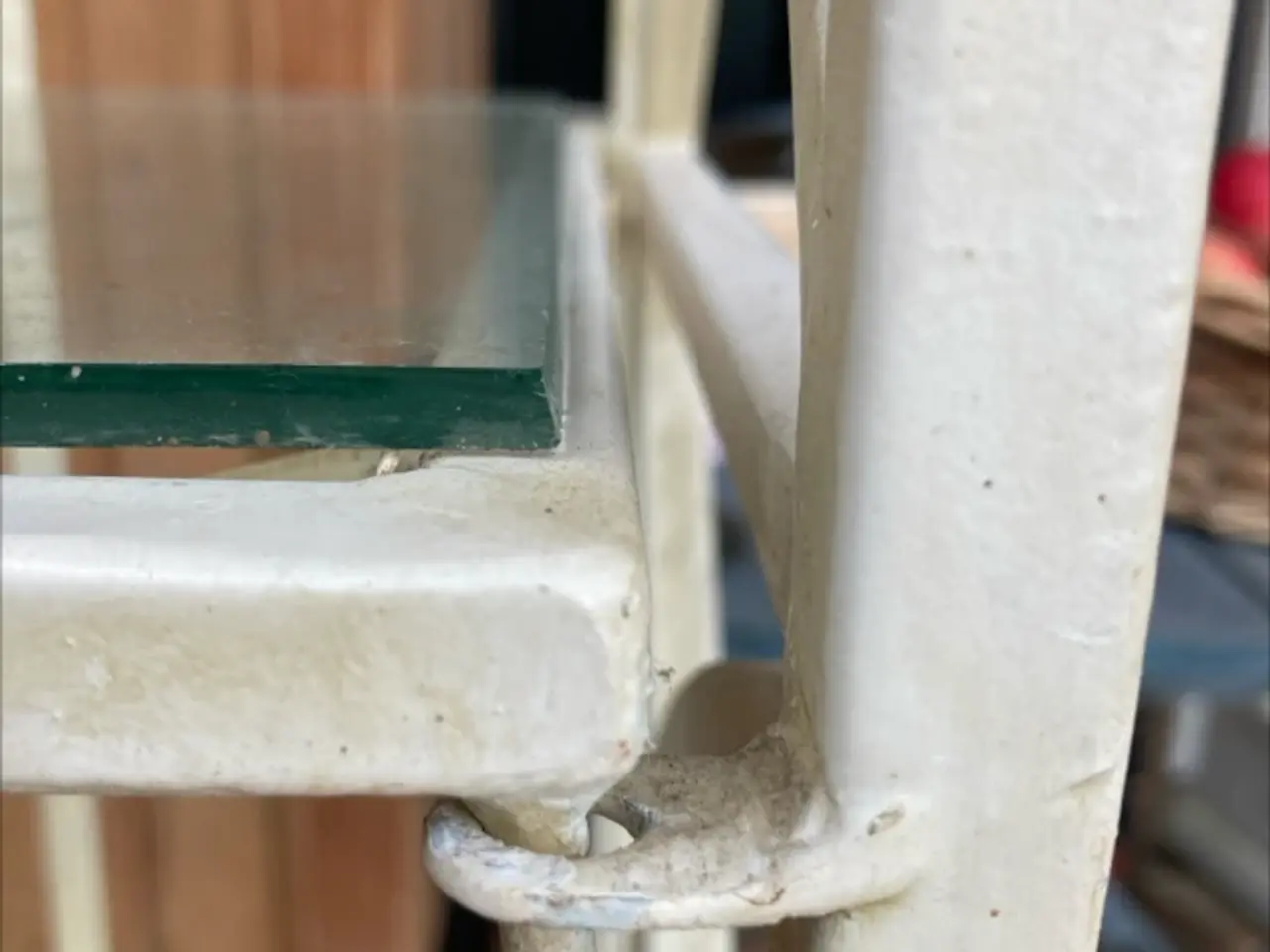 Billede 6 - Retro, mega fin. Glas og jern