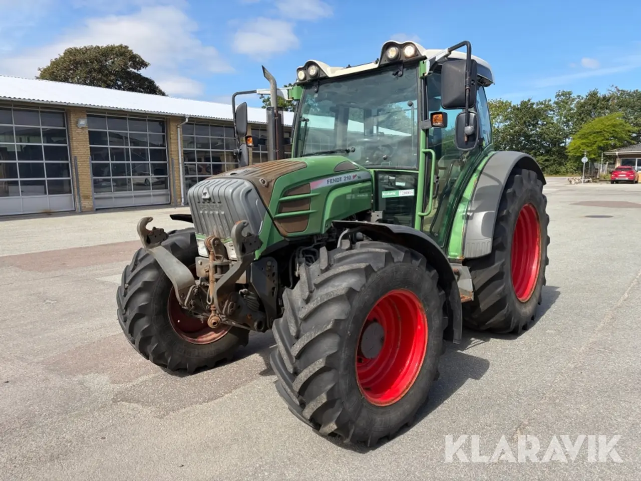 Billede 1 - Traktor Fendt 210 Vario TMS 4WD