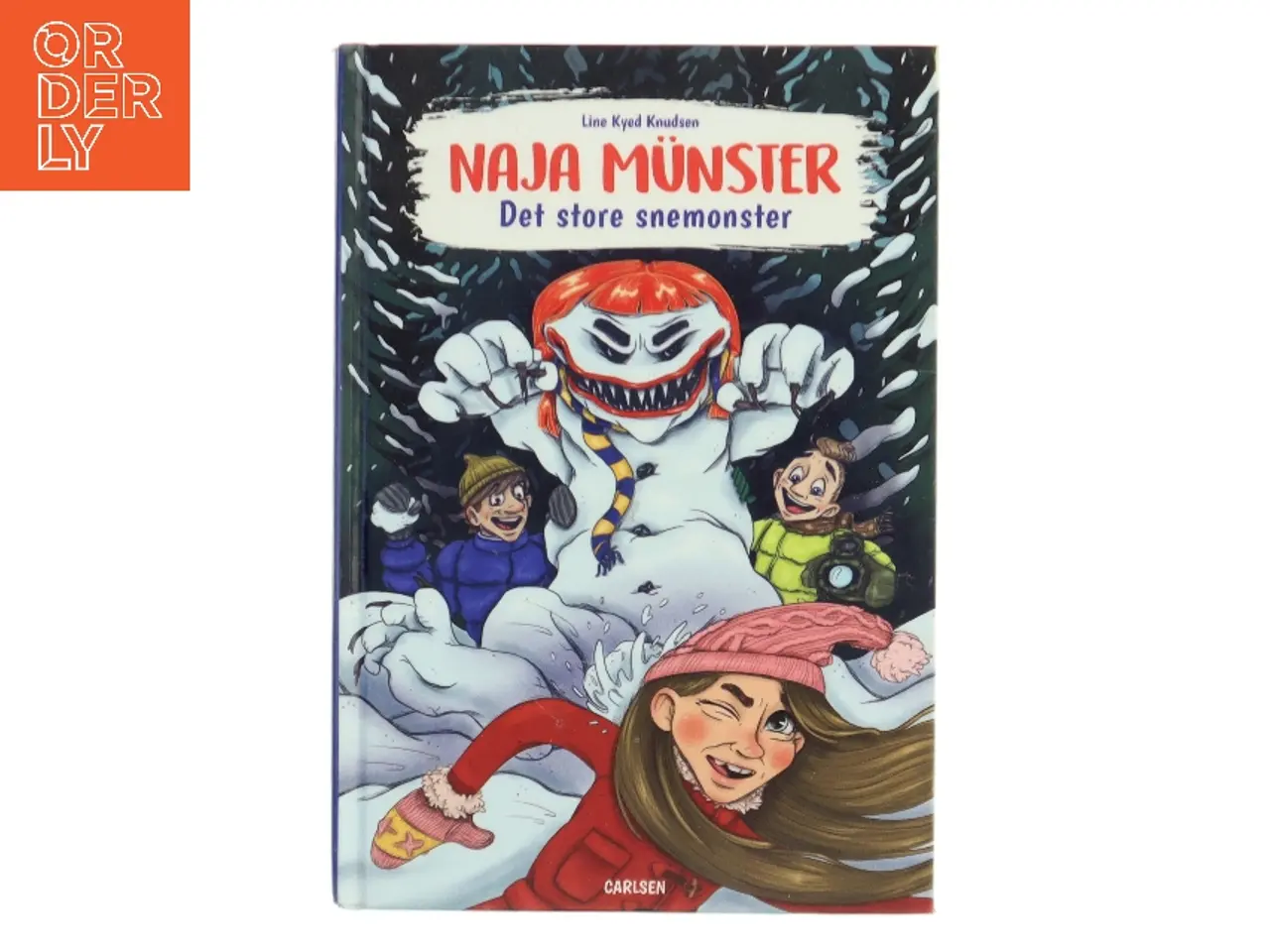 Billede 1 - Naja Münster - det store snemonster af Line Kyed Knudsen (Bog)