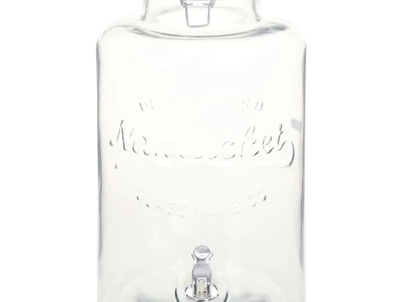 Billede 2 - Vanddispenser XXL med tappehane gennemsigtig 8 l glas