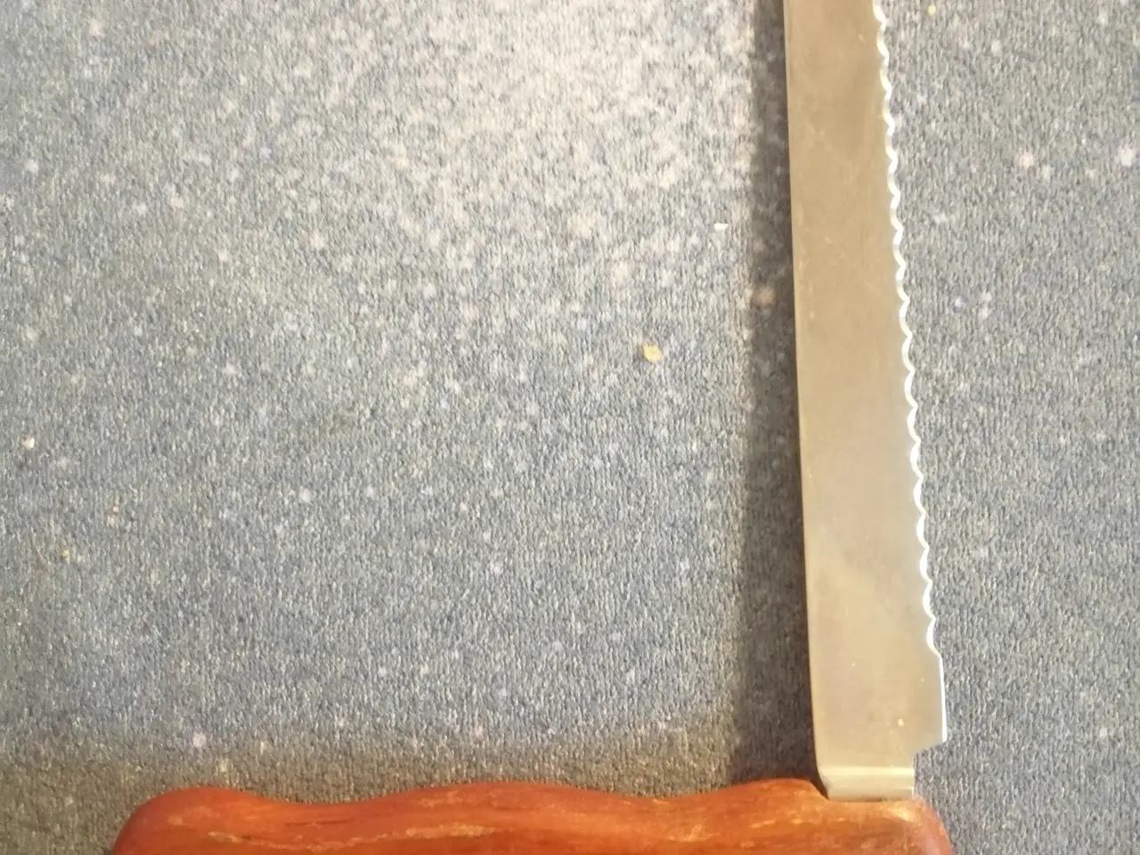Billede 2 - Flot Teaktræs Brødkniv