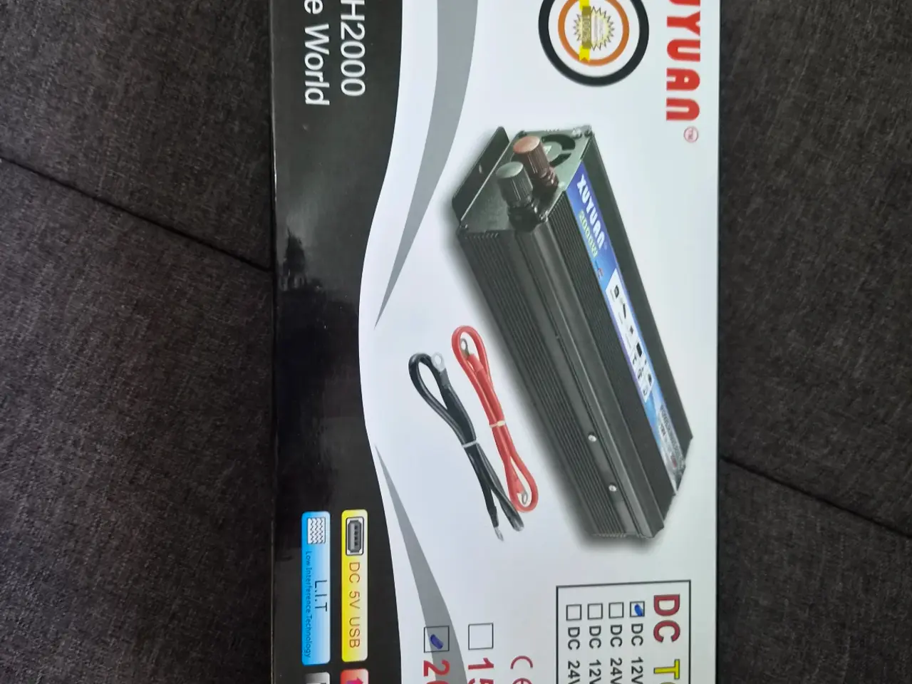 Billede 1 - Helt NY XUYUAN 2000W Inverter (12V/24V til 220V Om
