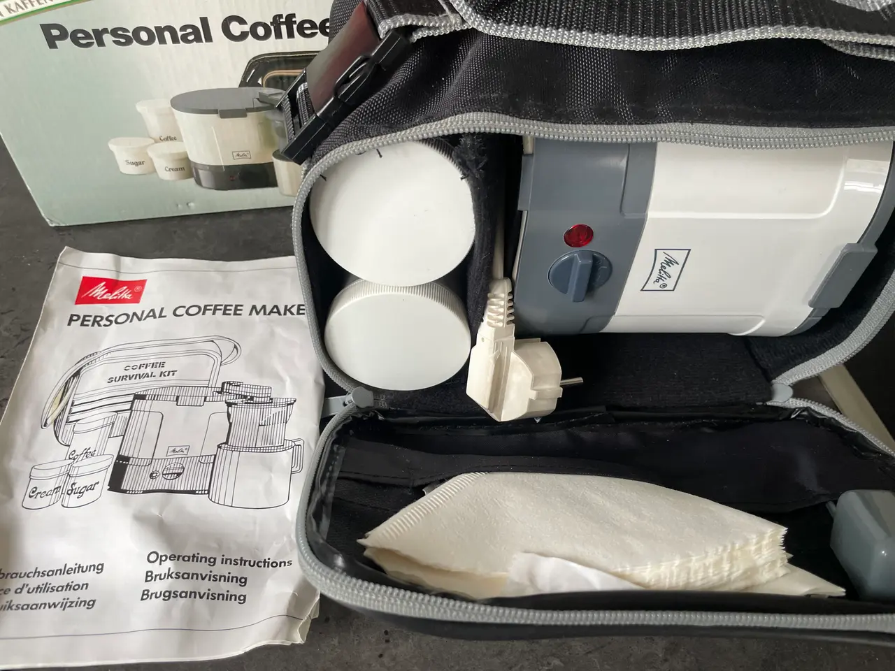 Billede 2 - Lille kaffemaskine fra melita rejseudgaven