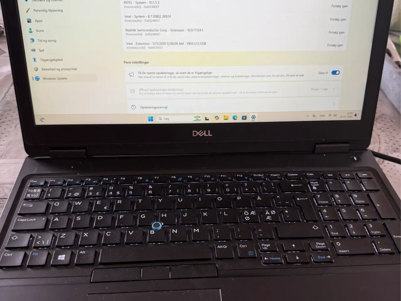 Billede 3 - Bærbar pc med ssd harddisk
