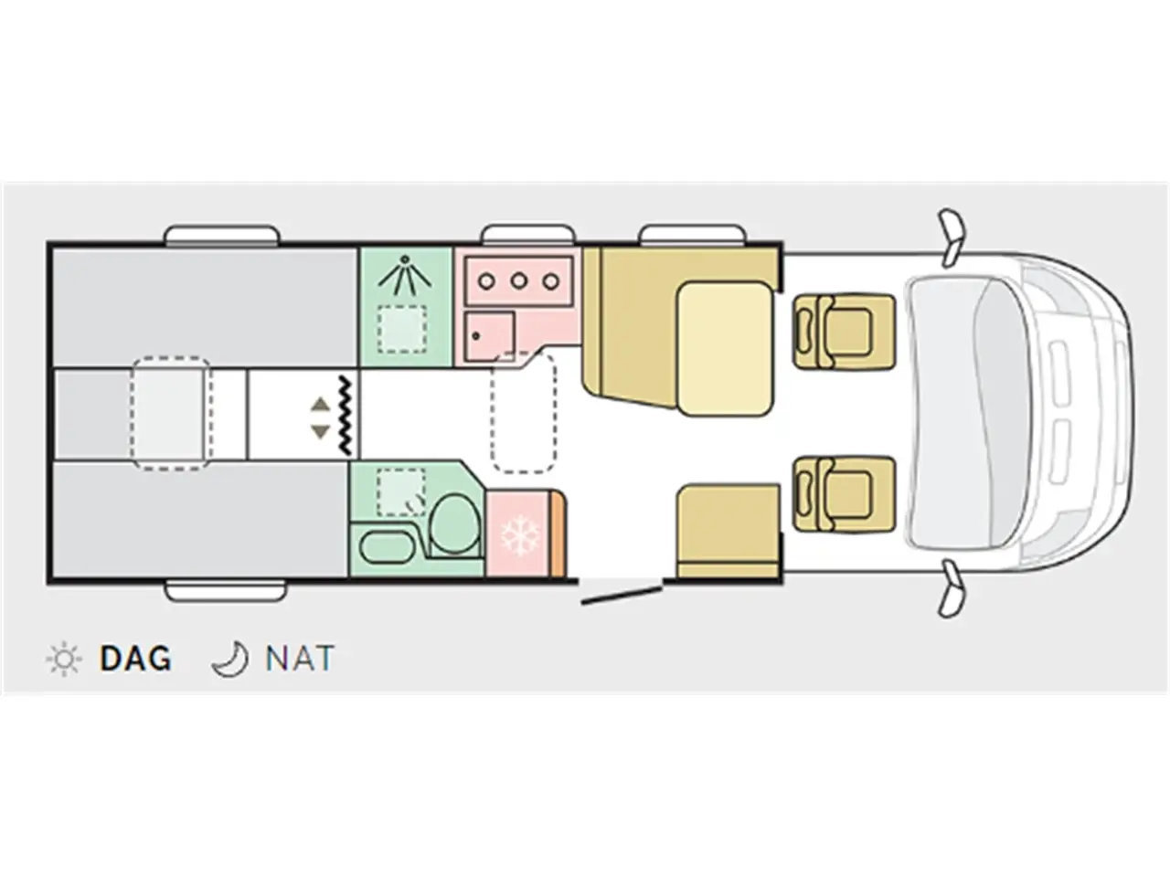 Billede 15 - 2023 - Adria Coral AXESS 650 SL VOGNEN ER PÅ LAGER - NEDSAT KR 58100,-