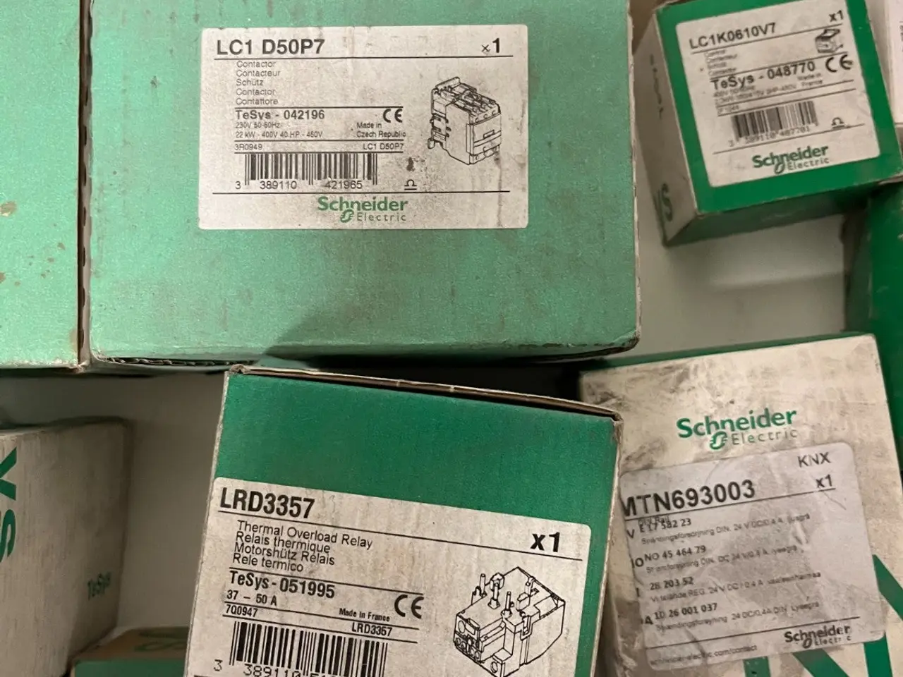 Billede 5 - Schneider Electric Automation parti – 19pcs