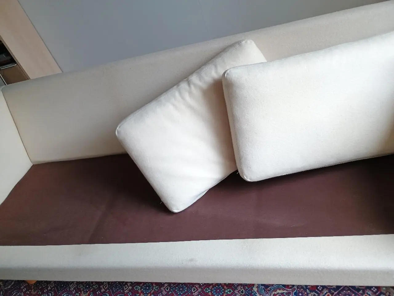 Billede 6 - Sofa 3 personers i Islandsk uld (råhvid)