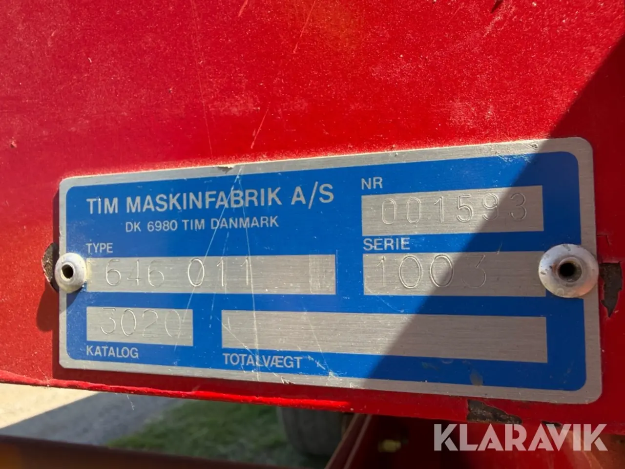 Billede 10 - Tipvogn TIM 7,5T-BT Hydraulisk tip
