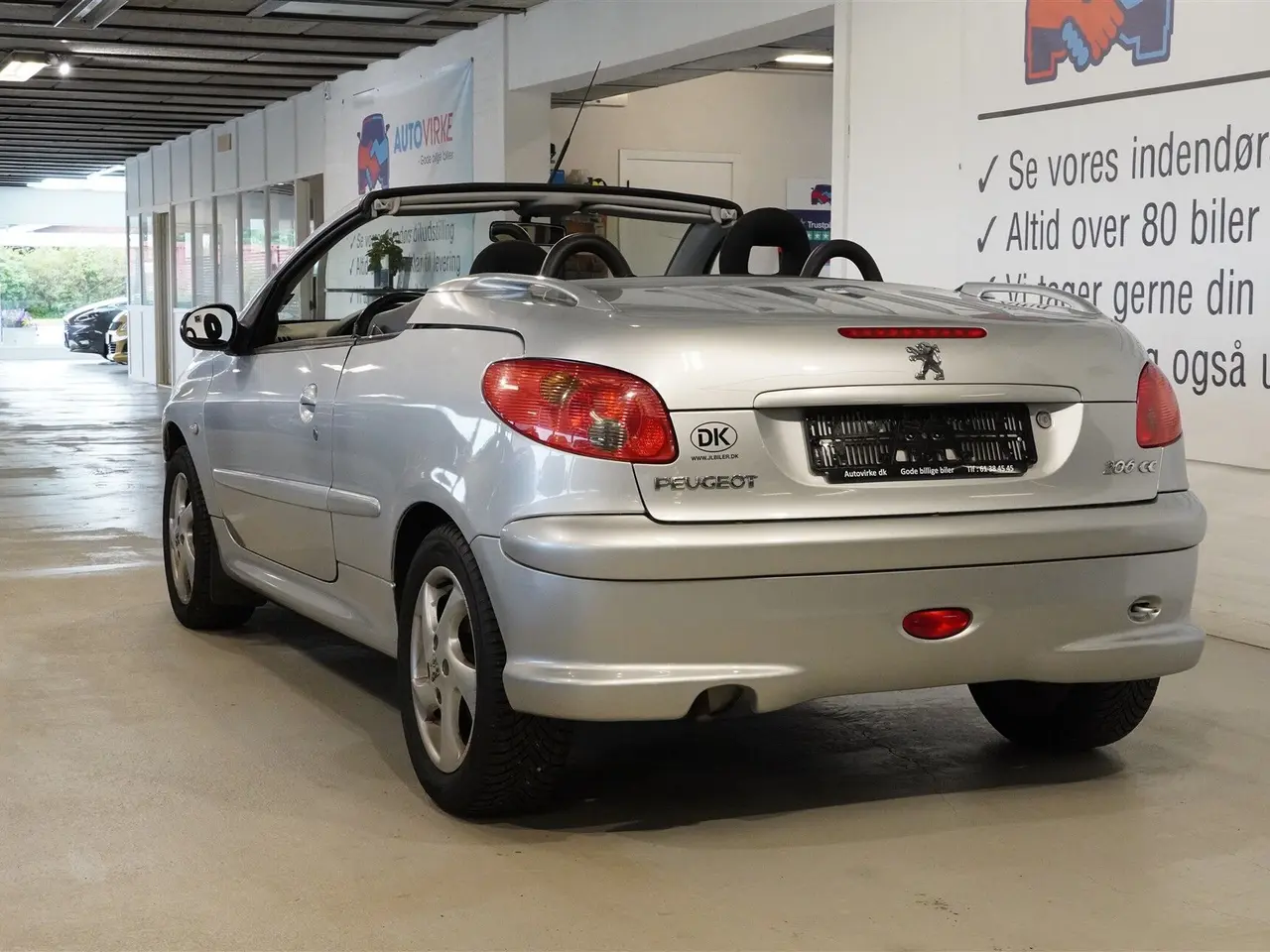 Billede 4 - Peugeot 206 CC 1,6 110HK Cabr.