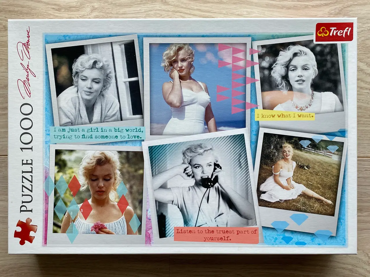 Billede 1 - Photographs of Marilyn Monroe 1000 brikker