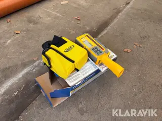 Lasermodtager/afstandsmåler Spectra DR400 med hældningskompensering