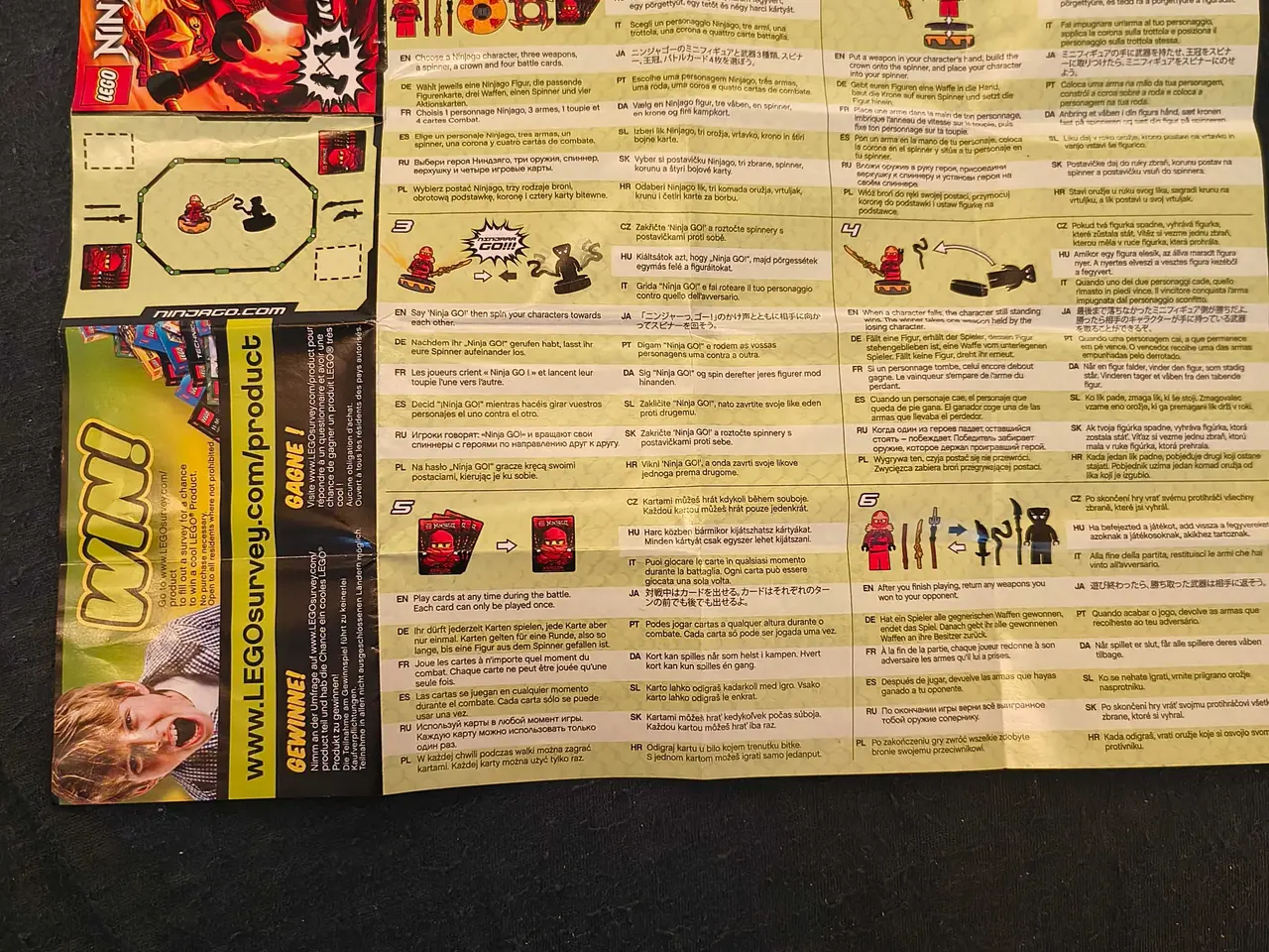 Billede 7 - LEGO Ninjago: Kai ZX spinner-sæt (9561)